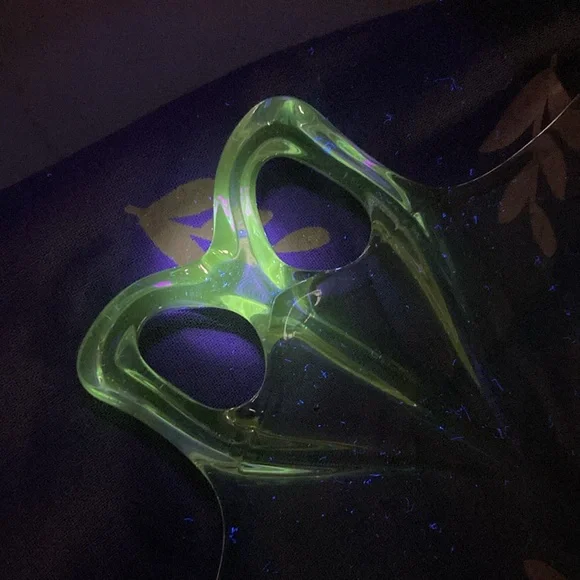 Vintage Fostoria -  Clear- Uranium Platter - Picture 7 of 7